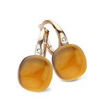 Mini Sweety with Madeira citrine and mother of pearl_