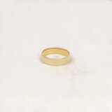 Classic wedding ring 5mm (convex variant)_