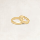 Classic wedding ring 4.5mm (convex variant)_