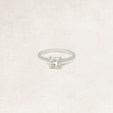 Cushion solitaire ring - OR5250_