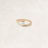 Brilliant cut solitaire ring -  OR9474_