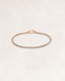 Gold tennis bracelet with diamond - OR71122_