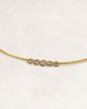 Gouden bangle armband met diamant - OR61240_