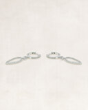 Gouden oorbellen met diamant - OR62380_