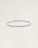 Gold tennis bracelet with diamonds - OR72416_