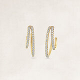 Creole earring diamonds - OR69656_