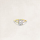 Gouden ring met diamant - OR73488_