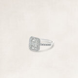 Gouden ring met diamant - OR76705_