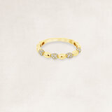Gouden ring met diamant - OR72420_