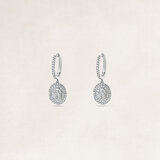 Creole earring diamonds - OR75273_