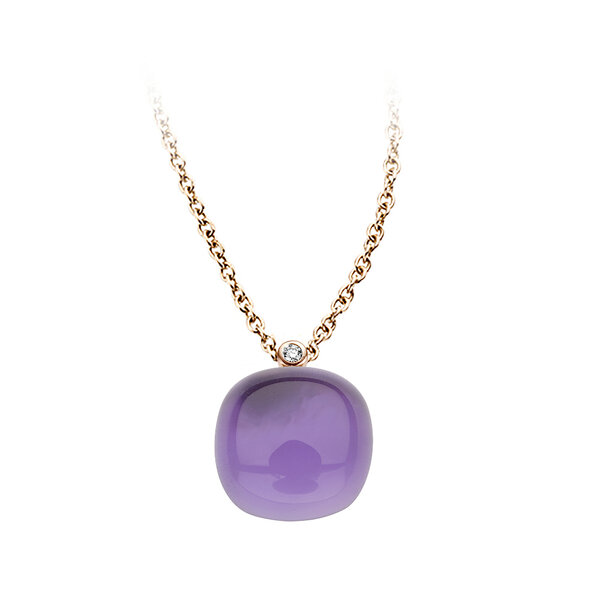 Mini Sweety with amethyst and mother of pearl