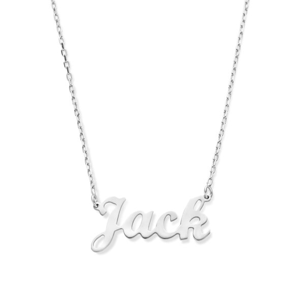 Name Necklace (Silver)