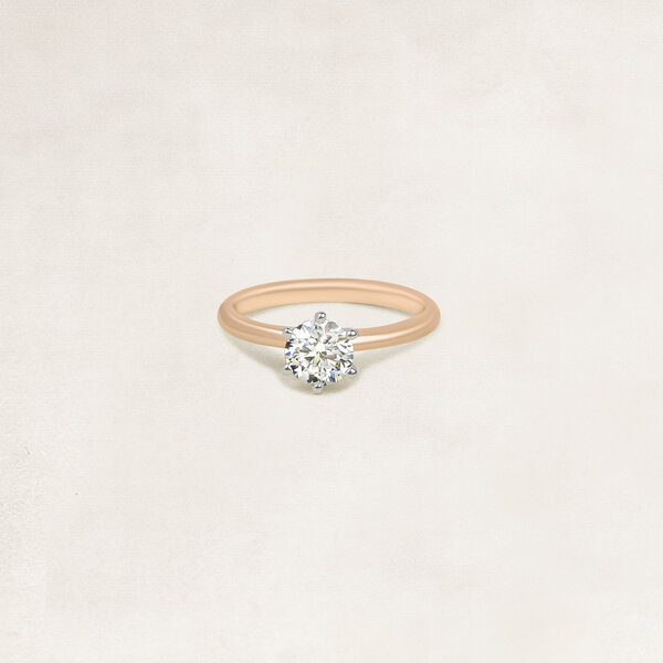 Brilliant cut solitaire ring - OR5074