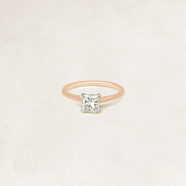Cushion solitaire ring - OR5250