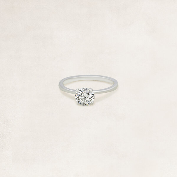 Brilliant cut solitaire ring -  OR5824