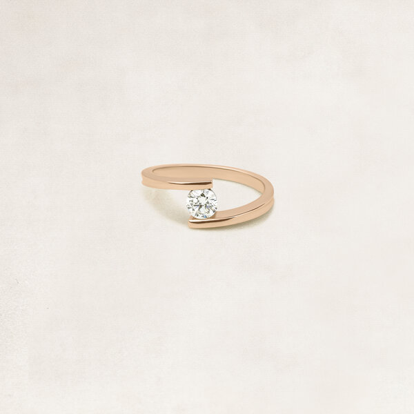 Briljant solitaire ring - OR9474