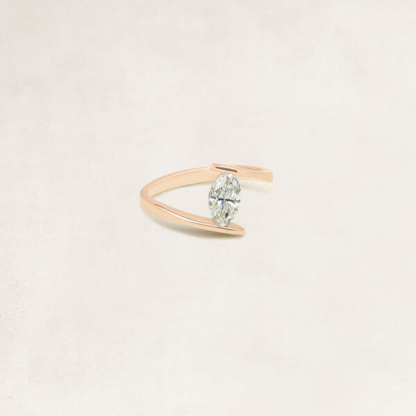 Marquise solitaire ring - OR5318