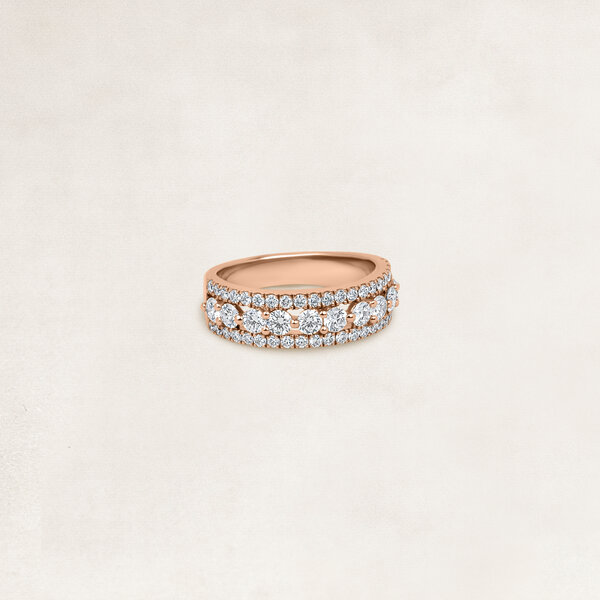 Gouden ring met diamant - OR70479