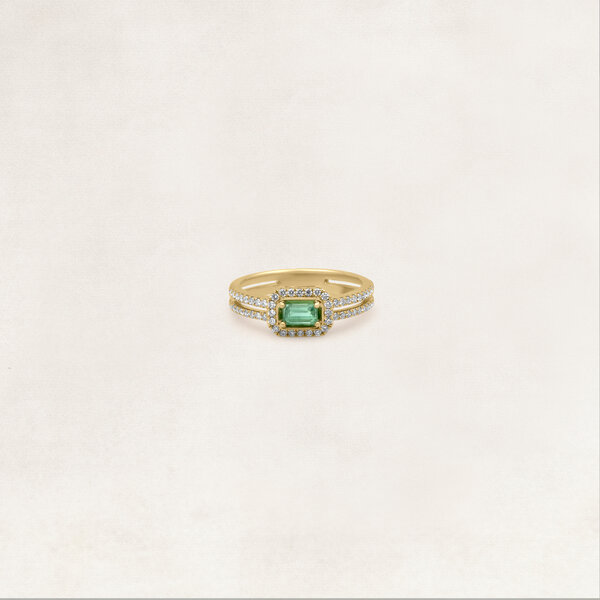 Gouden ring met diamant - OR72267