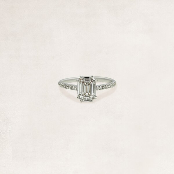 Gouden ring met diamant - OR60947