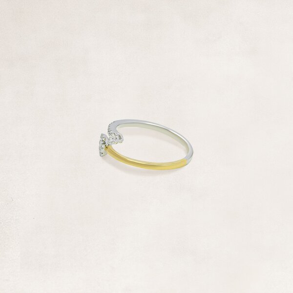 Gouden ring met diamant - OR37804