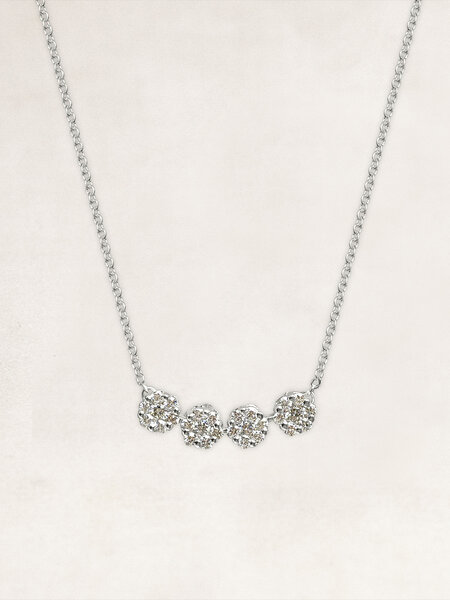 Gold Necklace with diamonds - OR70181