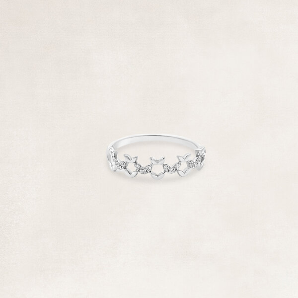 Gouden ring met diamant - OR11804