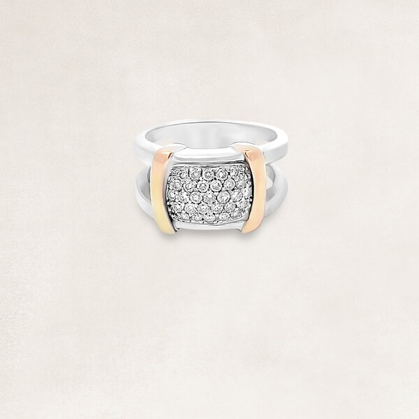 Gouden ring met diamant - OR74329