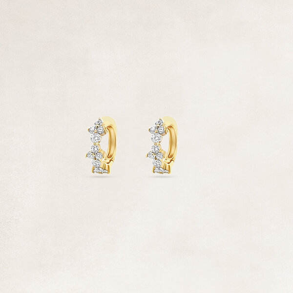 Creole earring diamonds - OR72466