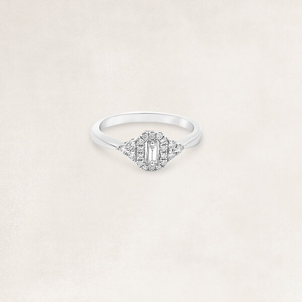Gouden ring met diamant - OR62356