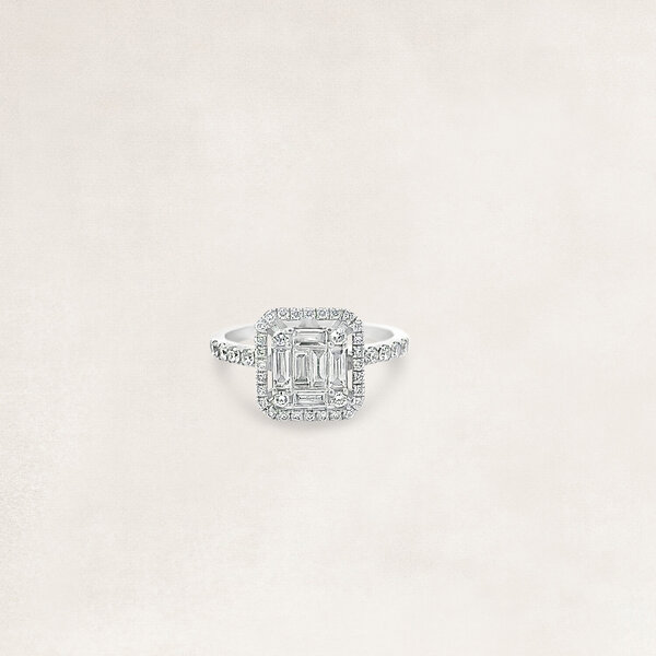 Gouden ring met diamant - OR76705