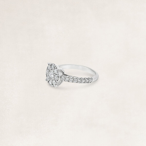 Gouden ring met diamant - OR60939
