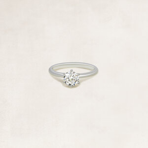 Bague solitaire taille brillant - OR5074