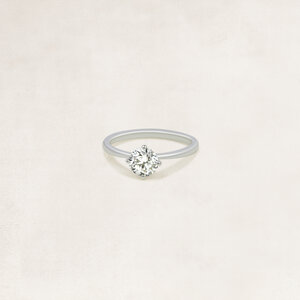Bague solitaire taille brillant -  OR5535