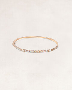 Gold bracelet with diamonds - OR72214