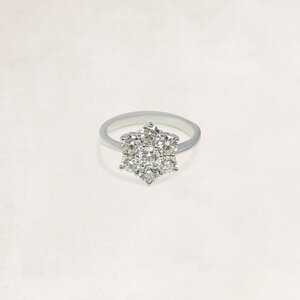 Gouden ring met diamant - OR10975