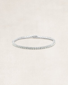 Gold tennis bracelet with diamonds - OR20196
