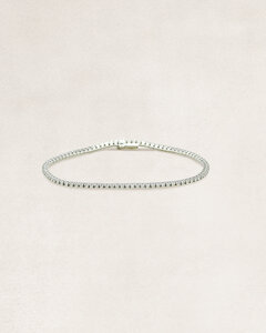 Gold tennis bracelet with diamonds - OR62131