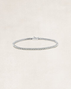 Gold tennis bracelet with diamonds - OR72416