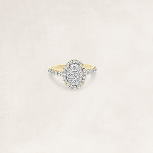 Gouden ring met diamant - OR69874