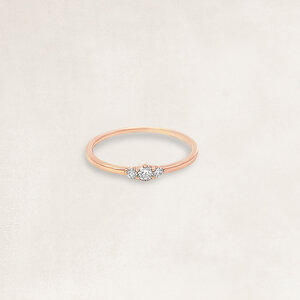 Gouden ring met diamant - OR72509