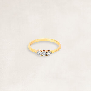 Gouden ring met diamant - OR69767