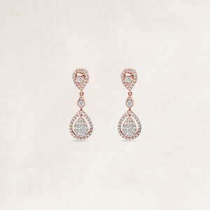 Boucle d'oreille avec diamants - OR11248