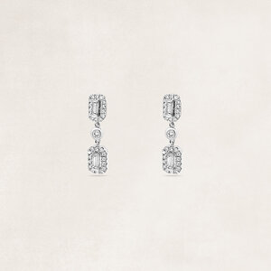 Boucle d'oreille avec diamants - OR62352