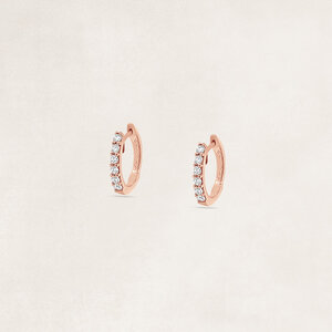 Creole earring diamonds - OR669993