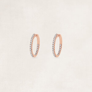 Creole earring diamonds - OR72277